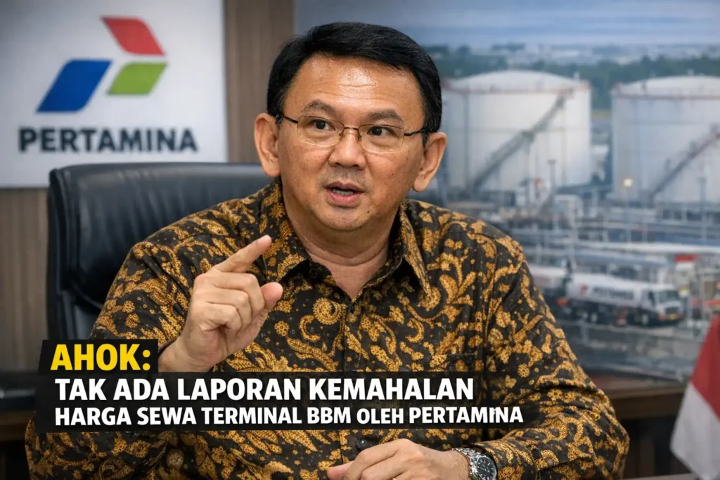 Ahok Tak Ada Laporan Kemahalan Harga Sewa Terminal BBM oleh Pertamina