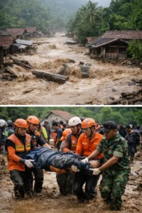 Read more about the article Banjir Bandang Menerjang Pemalang Selatan, 1 Warga Tewas Terseret Arus