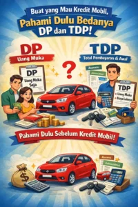 Read more about the article Buat yang Mau Kredit Mobil, Pahami Dulu Bedanya DP dan TDP
