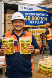 Read more about the article Bulog Bakal Sebar 60 Ribu Ton Minyakita Setiap Bulan ke Pengecer