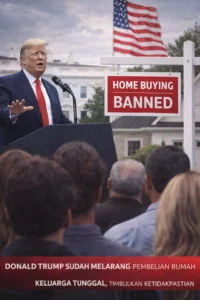 Read more about the article Donald Trump Sudah Melarang Pembelian Rumah Keluarga Tunggal, Timbulkan Ketidakpastian