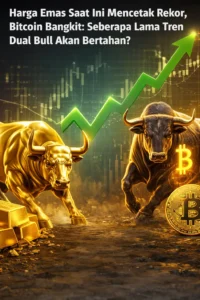 Read more about the article Harga Emas Saat Ini Mencetak Rekor, Bitcoin Bangkit: Seberapa Lama Tren Dual Bull Akan Bertahan?