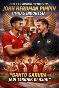 Read more about the article Hokky Caraka Optimistis John Herdman Pimpin Timnas Indonesia, Pesan: Bantu Garuda Jadi Terbaik di Asia