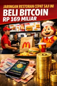 Read more about the article Jaringan Restoran Cepat Saji Ini Beli Bitcoin Rp 169 Miliar