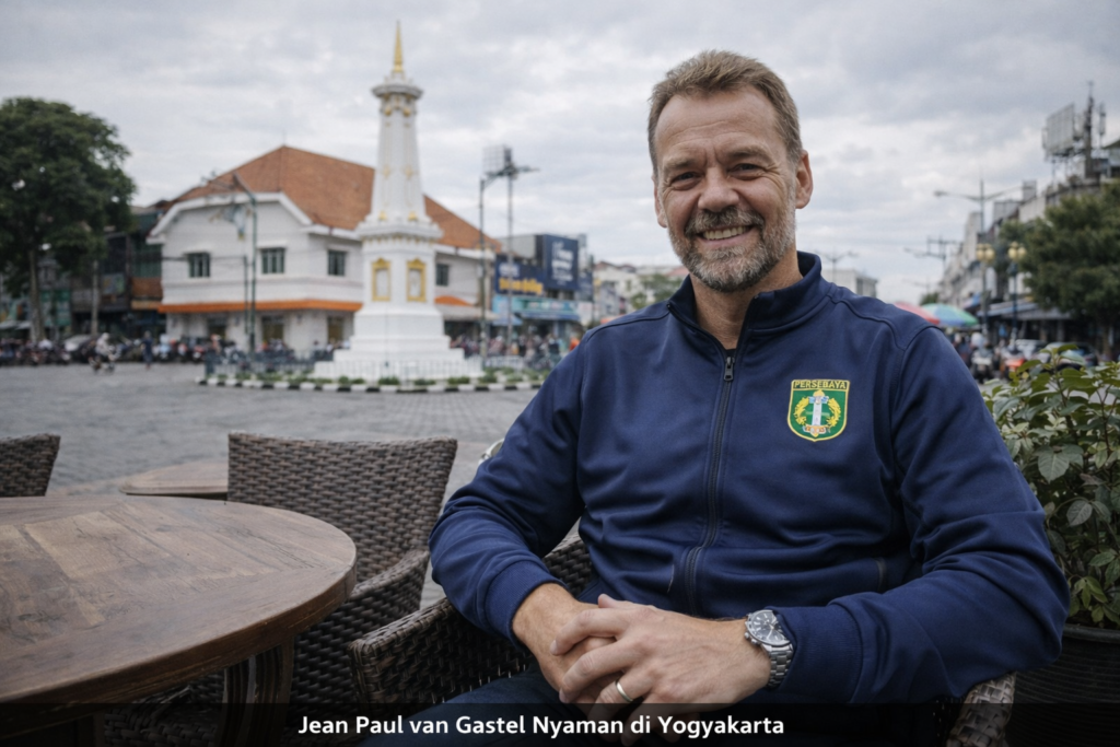 Jean Paul van Gastel Nyaman di Yogyakarta