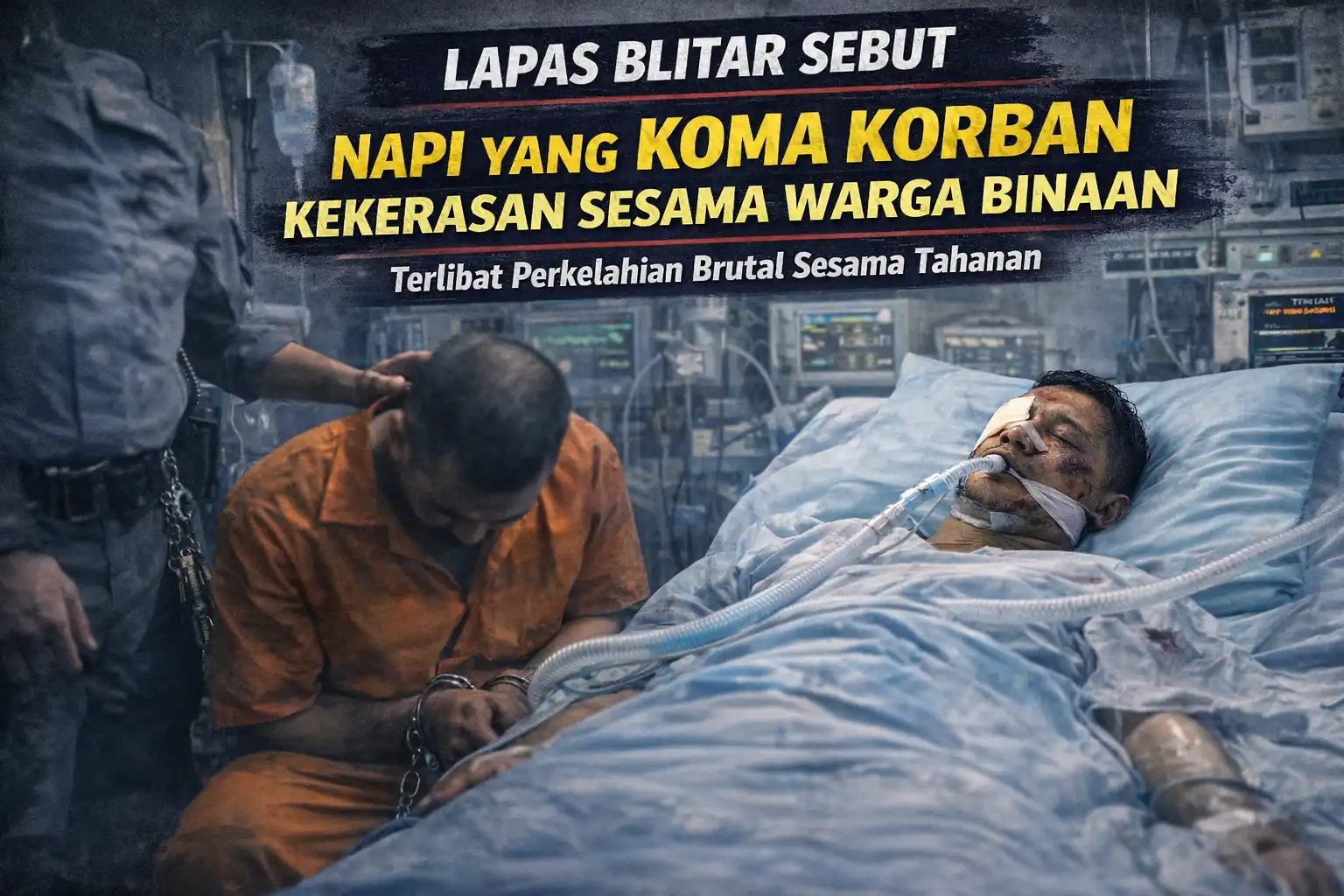 Read more about the article Lapas Blitar Sebut Napi yang Koma Adalah Korban Kekerasan Sesama Warga Binaan