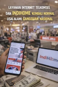 Read more about the article Layanan Internet Telkomsel dan IndiHome Kembali Normal Usai Alami Gangguan Nasional
