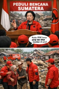 Read more about the article Megawati Minta Kader PDIP Bantu Pemulihan Pascabencana Sumatera: Pergi dan Lihat Keadaan di Sana