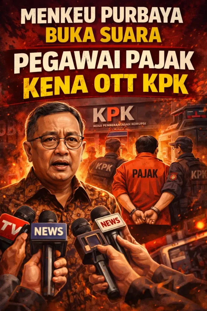 Menkeu Purbaya Buka Suara soal Pegawai Pajak Kena OTT KPK