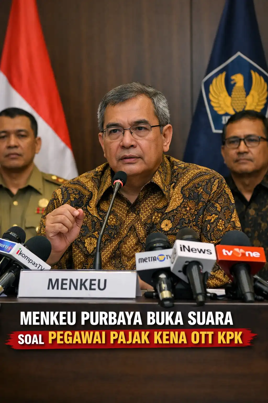 Read more about the article Menkeu Purbaya Buka Suara soal Pegawai Pajak Kena OTT KPK