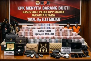 Read more about the article KPK Menyita Barang Bukti Sebesar Rp 6,38 Miliar dari Kasus Suap Pajak KPP Madya Jakarta Utara