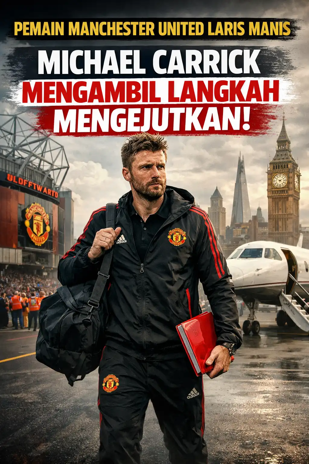 Read more about the article Pemain Manchester United Laris Manis, Michael Carrick Mengambil Langkah Mengejutkan