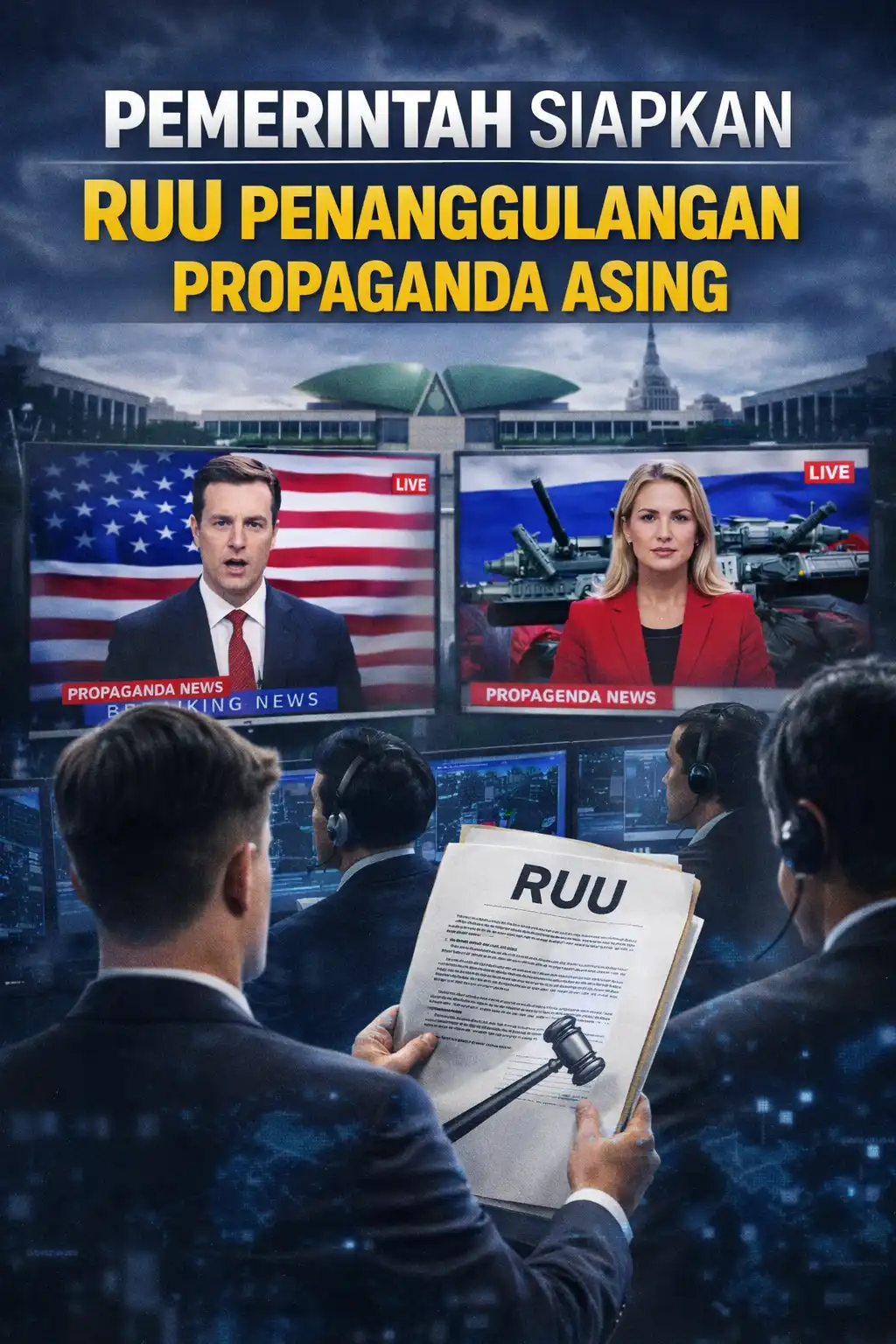 Read more about the article Pemerintah Siapkan RUU Penanggulangan Propaganda Asing