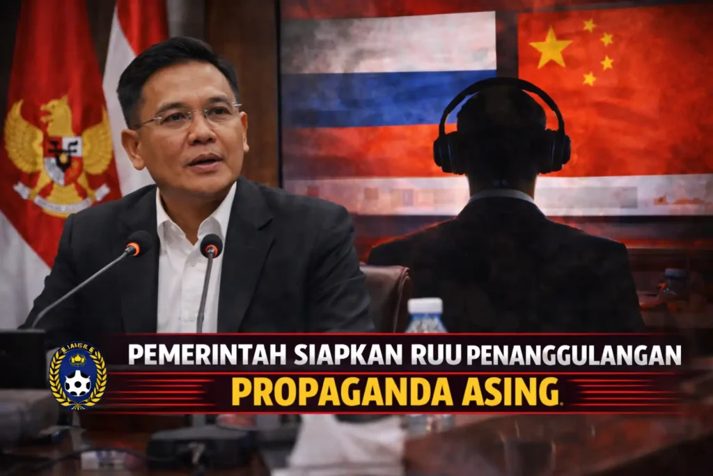 Pemerintah Siapkan RUU Untuk Propaganda Asing