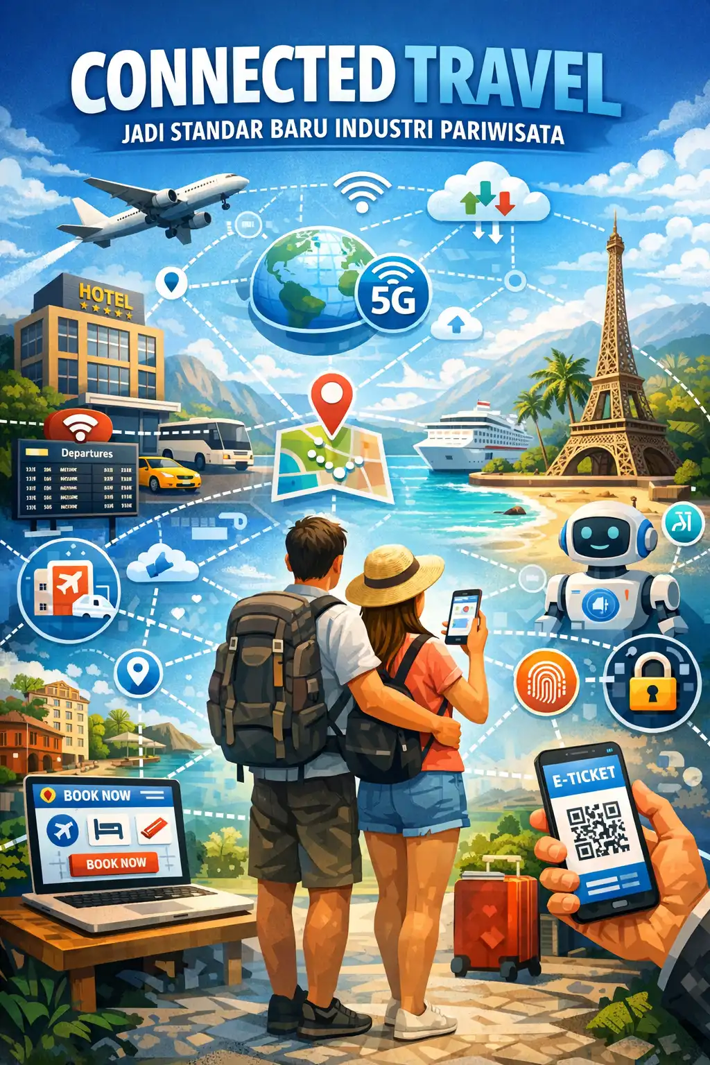 Read more about the article Connected Travel Jadi Standar Baru Industri Pariwisata