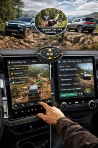 Read more about the article Rivian Ajukan Paten Digital Trail Guide, Solusi Pintar untuk Penggemar Off-Road