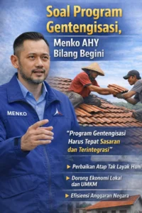 Read more about the article Soal Program Gentengisasi, Menko AHY Bilang Begini